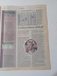 Cumhuriyet Spor Gazetesi - 6 Mart 2007 - Del Bosque ve Franc Ribery Fotoğrafı - Süper Lig Bu  Yükü Kaldırabilir Mi - Semih Saygıner- Çağla Büyükakçay - Çarşı Nükleere Karşı