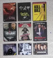 AKSİYON SİNEMASI SETİ (17 FİLM: 6 adet DVD, 11 adet VCD)