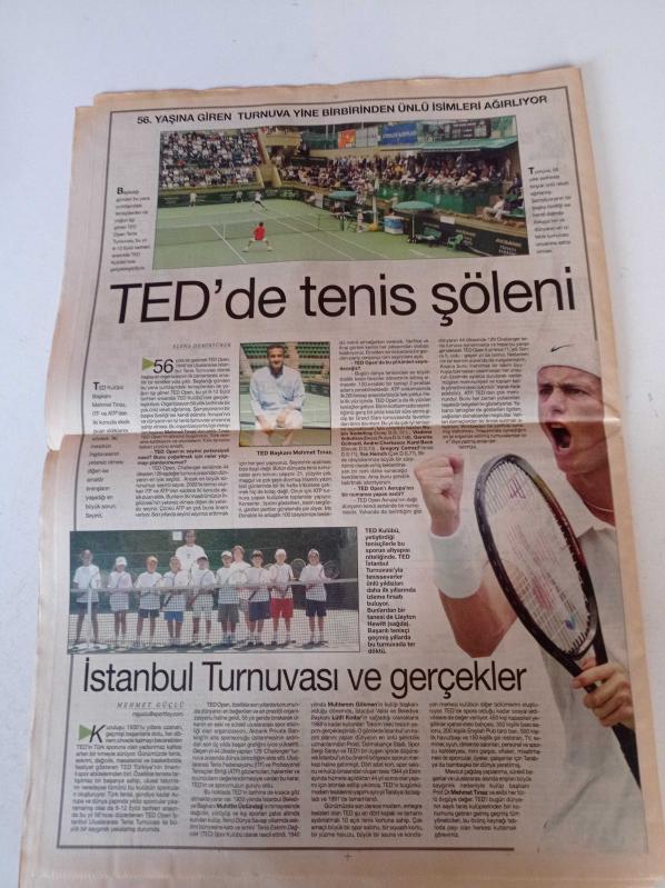 Cumhuriyet Spor Gazetesi 1 Eylül 2004 Sayı 42 Ersun Yanal  