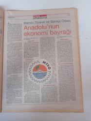 Cumhuriyet Anadolu Mersin Gazetesi - 11 Kasım 2005 - İlaç Gibi Lokum Cezerye - Güney'in Yıldızı Mersin - Liman - Serbest Bölge - Tarım - Ticaret Ve Sanayi - Mut- Yenice Kazanlı