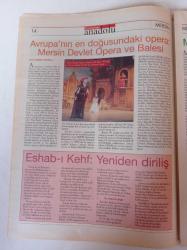Cumhuriyet Anadolu Mersin Gazetesi - 11 Kasım 2005 - İlaç Gibi Lokum Cezerye - Güney'in Yıldızı Mersin - Liman - Serbest Bölge - Tarım - Ticaret Ve Sanayi - Mut- Yenice Kazanlı