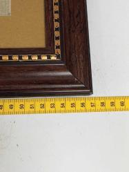 Hattat Ali İhsan SAKAL Ketebeli El Çekme Tezhipli Hat Hilye-i Şerif