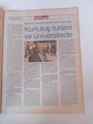 Cumhuriyet Anadolu Kastamonu - 18 Ocak 2006 - Sayı 6 - Aklı Tarım Ve Ormanda - Gözü Ve Kulağı Turizmde - Abana - İnebolu - KASiAD Yuvasına Dönüyor - CİDE Ve Rıfat Ilgaz