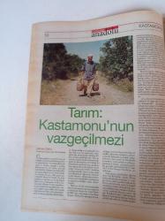 Cumhuriyet Anadolu Kastamonu - 18 Ocak 2006 - Sayı 6 - Aklı Tarım Ve Ormanda - Gözü Ve Kulağı Turizmde - Abana - İnebolu - KASiAD Yuvasına Dönüyor - CİDE Ve Rıfat Ilgaz