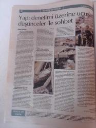 Cumhuriyet İnşaat Ve Yapı Denetim Gazetesi - 17 Ağustos 2011 - Depremde Sıkıntılar Çözümler - Hazır Beton Isı Yalıtımı - Yapı Denetimi Kimin İçin - Ege Koop