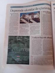 Cumhuriyet İnşaat Ve Yapı Denetim Gazetesi - 17 Ağustos 2011 - Depremde Sıkıntılar Çözümler - Hazır Beton Isı Yalıtımı - Yapı Denetimi Kimin İçin - Ege Koop