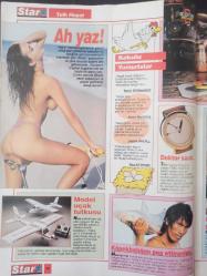 Star Dergisi- 6 Aralık 1992- Çiğdem Simavi- Geronimo- Mete Akyol- Özgürlük Savaşçısı- Sophia Duan- Ali Rıza Kardüz- Cihan Ünal- Duygu Asena- Çetin Altan- Mustafa Denizli- Cem Hakko