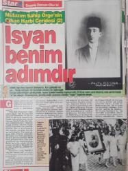 Star Dergisi- 3 Temmuz 1994- Madonna- Nail Çakırhan- Ali Rıza Kardüz- Mülazım Sahip Örge- Rene Sutton- Vahşi Dünya- Aykut Işıklar- Sharon Stone- Pera Palas Otel