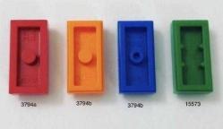 Lego® 3794b Plate Modifiye 1x2 Yivli 1 Saplamalı (Atlayıcı) (Koyu Mavimsi Gri)