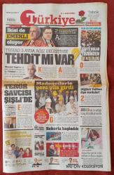 Türkiye Gazetesi 2 Ocak 2015 Hastalara Yerli Aşı Şifa Olacak,Pet Shoplara Ceza,Sahte Dolar Katliamı,Büyük İkramiye Gayrimenkule,Herkes Susacak Teknoloji Konuşacak,Cebimizdeki Milyonları Unutmadık