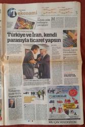 Türkiye Gazetesi 1 Ocak 2015 Erdoğan 