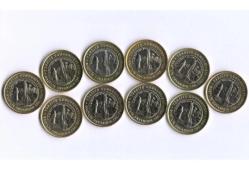 10 Adet Hatıra Para Gaziantep Gazilik Ünvanı 1 Tl Koleksiyon Çil Görseldeki Ürün Gönderilecek GAZİLİK