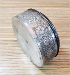 AnTiKa MİNELİ İSFAHAN İşİ GÜMÜŞ ENFİYE KUTUSU...