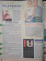 Hürriyet Teleskop Dergisi- 10-16 Ağustos 1996- Quentin Tarantino- Ali Erdoğan- Aylin Şengül- Ender Uslu- Şener Yıldız- Levent Ünsal- Meral Konrad- Buket Dereoğlu