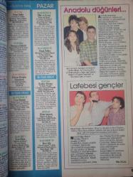 Hürriyet Teleskop Dergisi- 10-16 Ağustos 1996- Quentin Tarantino- Ali Erdoğan- Aylin Şengül- Ender Uslu- Şener Yıldız- Levent Ünsal- Meral Konrad- Buket Dereoğlu