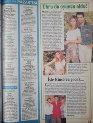 Hürriyet Teleskop Dergisi- 10-16 Ağustos 1996- Quentin Tarantino- Ali Erdoğan- Aylin Şengül- Ender Uslu- Şener Yıldız- Levent Ünsal- Meral Konrad- Buket Dereoğlu
