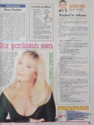 Hürriyet Teleskop Dergisi- 13-19 Ocak 1996- Mustafa Keser- Rauf Tamer- Emel Sayın- Ömer Önder- Erkan Tan- Ben Kingsley- Güler Kazmacı- Yalçın Menteş- Bülent Ortaçgil