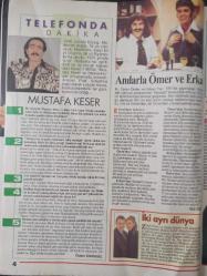 Hürriyet Teleskop Dergisi- 13-19 Ocak 1996- Mustafa Keser- Rauf Tamer- Emel Sayın- Ömer Önder- Erkan Tan- Ben Kingsley- Güler Kazmacı- Yalçın Menteş- Bülent Ortaçgil