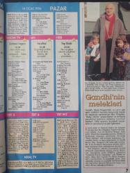 Hürriyet Teleskop Dergisi- 13-19 Ocak 1996- Mustafa Keser- Rauf Tamer- Emel Sayın- Ömer Önder- Erkan Tan- Ben Kingsley- Güler Kazmacı- Yalçın Menteş- Bülent Ortaçgil