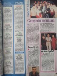 Hürriyet Teleskop Dergisi- 13-19 Ocak 1996- Mustafa Keser- Rauf Tamer- Emel Sayın- Ömer Önder- Erkan Tan- Ben Kingsley- Güler Kazmacı- Yalçın Menteş- Bülent Ortaçgil