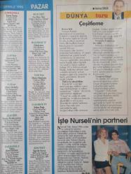 Hürriyet Teleskop Dergisi- 6-12 Temmuz 1996- Levent Kırca- Oya Başar- Kutlu Tank- Civan Canova- Bekir Coşkun- Reha Erus- Defne Samyeli- Altan Aşar- Osman Balcıgil- Reha Muhtar