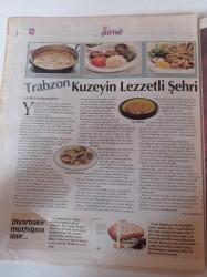Cumhuriyet Gurme Gazetesi - 28 Aralık 2013 - Sayı 16 - Yılbaşı Soflaranıza Bereket Yağdırın - Bir Lezzet Durağı Trabzon - Gezgin Damaklar - Nar Tadı Nar Jölesi - Sucuklu Mercimek Yahnisi