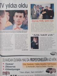 Hürriyet Teleskop Dergisi- 18-24 Ocak 1997- Kenan Baydemir- Halit Ergenç- Hande Ataizi- Hüseyin Üküm- Barbaros Canlı- Kemal Sunal- Halit Akçatepe- Gülman- Ferhan Şensoy