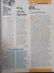 Hürriyet Teleskop Dergisi- 18-24 Ocak 1997- Kenan Baydemir- Halit Ergenç- Hande Ataizi- Hüseyin Üküm- Barbaros Canlı- Kemal Sunal- Halit Akçatepe- Gülman- Ferhan Şensoy