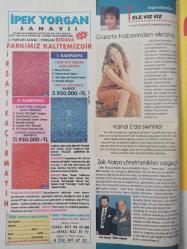 Hürriyet Teleskop Dergisi- 4-10 Ekim 1997- Şebnem Arda- Reha Erus- Halit Kıvanç- Ebru Polat- Abbas Güçlü- Muazzez Ersoy- Kerem Alışık- Güner Ümit- Mehmet Ali Erbil-