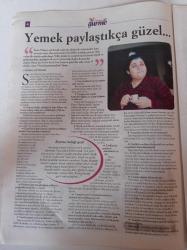Cumhuriyet Gurme Gazetesi - 10 Mart 2012 - Serra Yılmaz Fotoğrafı - Mutfağımın Efendisi Daniel Colagrossi- Mine Kırıkkanat - Yemek Turları - Rotamız Doğa