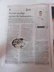 Cumhuriyet Gurme Gazetesi - 10 Mart 2012 - Serra Yılmaz Fotoğrafı - Mutfağımın Efendisi Daniel Colagrossi- Mine Kırıkkanat - Yemek Turları - Rotamız Doğa