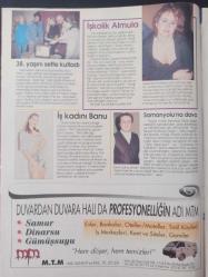 Hürriyet Teleskop Dergisi- 15-21 Şubat 1997- Sibel Turnagöl- Hande Ataizi- Ümit Zileli- Kemal Sunal- Halit Akçatepe- Gaye Sökmen- Harika Avcı- Mine Çayıroğlu- Hüseyin Karagöz- Don Johnson