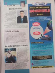 Hürriyet Teleskop Dergisi- 15-21 Şubat 1997- Sibel Turnagöl- Hande Ataizi- Ümit Zileli- Kemal Sunal- Halit Akçatepe- Gaye Sökmen- Harika Avcı- Mine Çayıroğlu- Hüseyin Karagöz- Don Johnson