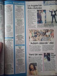 Hürriyet Teleskop Dergisi- 8-14 Haziran 1996- Defne Samyeli- Çılgın Bediş- Yonca Evcimik- Nejat Uygur- Jülide Ateş- Birgül Köseoğlu- Okan Bayülgen- Dean Martin- Özden Övgün