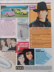 Süper Show Dergisi- 21 Haziran 1992- Korhan Abay- Giorgi Armani- Drew Barrymore- Cihan Çakmak- Yazgülü Kurt- İdil Sezer- Serhat Kazaz- Simge Baltepe- Orson Welles- Humphrey Bogart