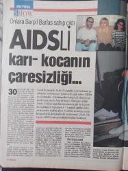 Süper Show Dergisi- 5 Haziran 1994- Ali Talip Özdemir- Serpil Barlas- Enver Tali Çetin- Bill Clinton-Mega Star Simsarı Bir Deli: Ahmet San- 1993 Venüs Güzeli Yeşim İsenlik- Borg’la Kortta Seviştik-Belgin Akaltan- Tuğrul Şavkay- Uğur Güneri- Nur Barut