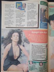 Tv 24 Saat Dergisi- 25-31 Mayıs 1996- Ayşegül Aldinç- Metin Serezli- Defne Samyeli- Luciana- Kemal Yıldırım- Nilüfer Açıkalın- Naşit Özcan- Savaş Yurttaş- Halit Akçatepe