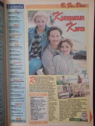 Tv 24 Saat Dergisi- 1-7 Haziran 1996- Erdoğan Sevgin- Sophie Marceau- Nevra Serezli- Gamze Saygı- Beş Garip Olay- Ölüm Tacirleri- Fareler ve İnsanlar- Komşunun Karısı- Brooke Ridge