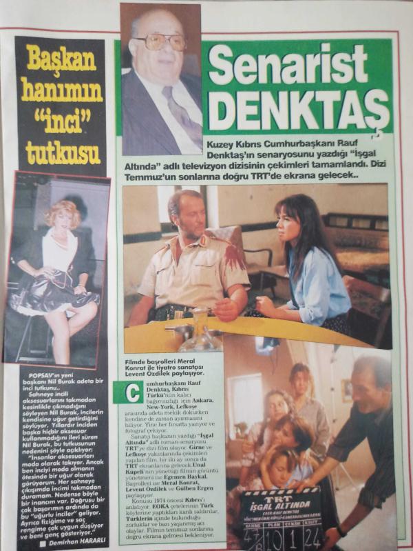 TV Guide Dergisi 19 25 Haziran 1993 Gözde Tan Alev Baymur  