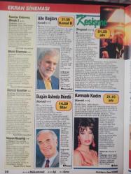Tv Guide Dergisi- 9-15 Ağustos 1997- Sharon Stone- Rauf Tamer- Gizem Solmaz- Aile Bağları- Kesişme- Bugün Aslında Dündü- Kırmızılı Kadın- Ay Vakti- Kızkardeşim Eileen- Biz Melek Değiliz