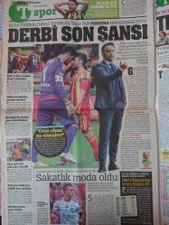 Türkiye Gazetesi,20 Ekim 2015,Merkel,Recep Tayyip Erdoğan,Ankaralı Namık,Ahmet Davutoğlu,Fenerbahçe,Şota,Trabzonspor,Pereira,Aziz Yıldırım,Hamza Hamzaoğlu