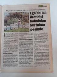 Cumhuriyet Tarım Hayvancılık Gazetesi - 14 Haziran 2005 - Sayı 10 - Meyve Ağaçları Seraya Girdi - Sahtecilik Namuslu Arıcıları Zor Durumda Bıraktı - Bal Gibi Zehir Yemişiz- Organik Bal İçin Petek Fabrikası Kuruldu - Yaş Çay Toplama Sezonu Başladı - Kayısı