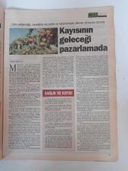 Cumhuriyet Tarım Hayvancılık Gazetesi - 14 Haziran 2005 - Sayı 10 - Meyve Ağaçları Seraya Girdi - Sahtecilik Namuslu Arıcıları Zor Durumda Bıraktı - Bal Gibi Zehir Yemişiz- Organik Bal İçin Petek Fabrikası Kuruldu - Yaş Çay Toplama Sezonu Başladı - Kayısı