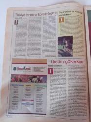 Cumhuriyet Ulusal Tarım Kurultayı Gazetesi-15 Kasım 2006 - Mustafa Kemal Atatürk - Milli Ekonominin Temeli Tarımdır- Neden Ulusal Tarım Kurultayı - Yağlık Ayçiçeği Üretiminde Sorunlar - Türkiye Tarımı Ve Küreselleşme