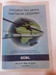 Cumhuriyet Lojistik Gazetesi - 3 Mart 2012 - Yeşil Lojistik Bilinci Artıyor - Lojistikte Küresel Üs Olmak Hayal Mi - İhracatın Can Damarı - Lojistik Köyler Yolda