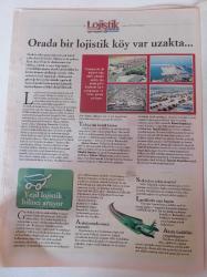 Cumhuriyet Lojistik Gazetesi - 3 Mart 2012 - Yeşil Lojistik Bilinci Artıyor - Lojistikte Küresel Üs Olmak Hayal Mi - İhracatın Can Damarı - Lojistik Köyler Yolda