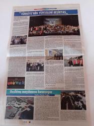 Cumhuriyet Yerel Yönetimler Gazetesi - 14 Şubat 2015 - Beşiktaş Belediyesi- Beşiktaş Belediye Başkanı Murat Haznedar- Şiire Adanmış 50 Yıl Ataol Behramoğlu-- Uğur Mumcu Santranç Turnuvası Ödülleri Sahibini Buldu - Dev Konser- Kayahan - Nilüfer