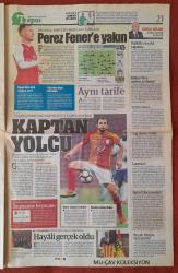 Türkiye Gazetesi 3 Ağustos 2017 Neymar Çılgınlığı,Kralın Dönüşü,Perez Fener'e Yakın,Kaptan Yolcu,Milli Patron Lucescu,Beşiktaş Rüya Takım İçin İki Flaş Transfere Daha İmza Attı,Avrupa Avcısı