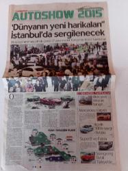 Cumhuriyet Autoshow 2015  Gazetesi - 2015 - Dünyanın Yeni Harikaları İstanbul'da Sergilenecek - Hidrojenli Mirai İle Tanışın - Mercedes Sürprizi - İkonik 500'e Saygı Duruşu - Süperb Ve Fabia