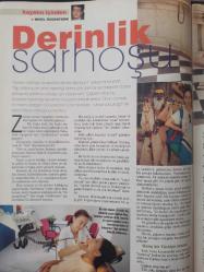 Sabah Magazin Dergisi- 6 Ekim 1996- Ergun Hiçyılmaz- Linda Evangelista- Esin Maraşlıoğlu- Aydan Burhan- Bülent Ersoy- MFÖ- Nebil Özgentürk- Haluk Özözlü- Seyhan Sapmaz